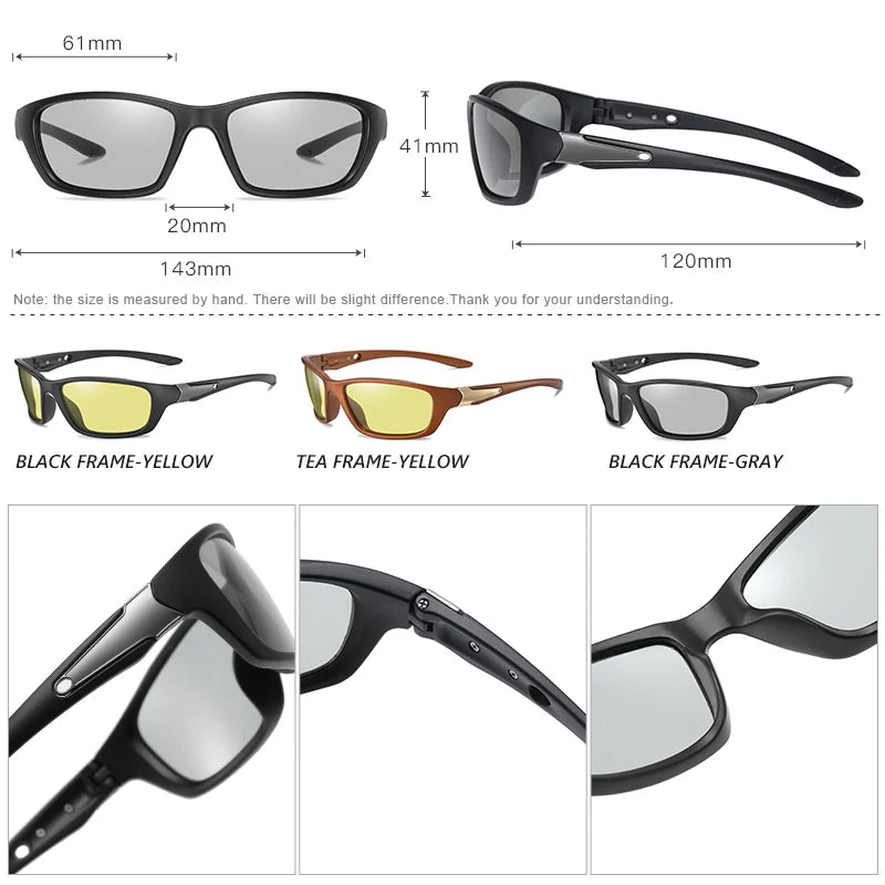 2023 Photochrome Sonnenbrille für Outdoor-Sportarten