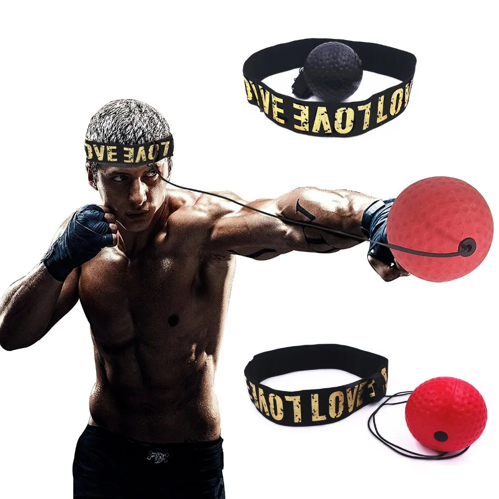 Boxing Reflex Punch Ball Hand Eye Training Set