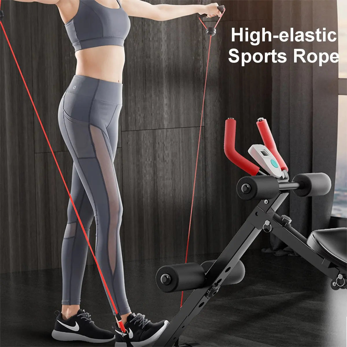 Taille Bauch Muskel Fitness Training Faltbare Sit-Up Bänke Werkzeug Einstellbare Übungen Trainer Home Gym Fitness Ausrüstung