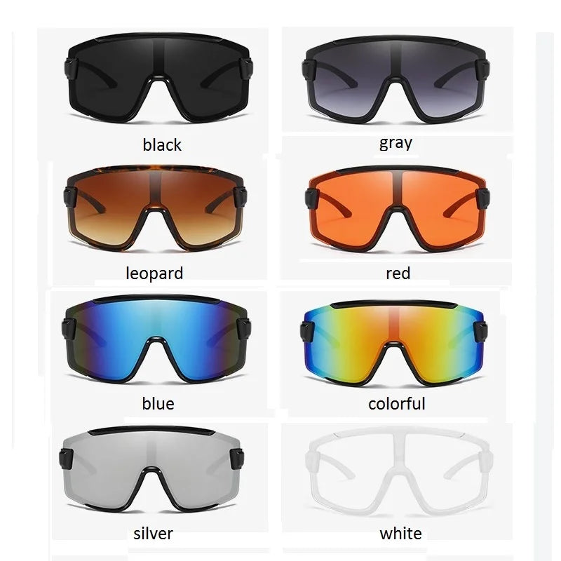 Shield Visor Mask Sunglasses Large