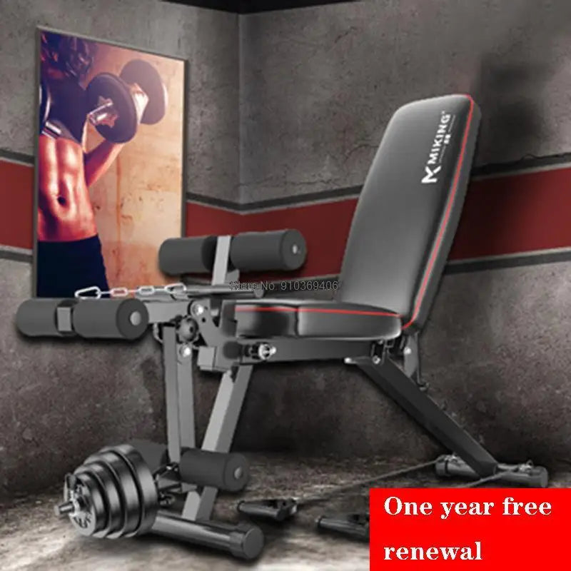 Dumbbell bench fitness chair multifunctional sit-up board