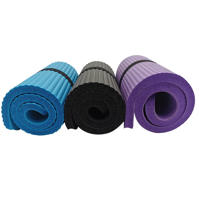 Yoga-Pilates-Matte, dick, rutschfest, 15 mm, Fitnessmatten, multifunktionales Fitnessstudio, Fitness, Yoga-Matte B2Cshop